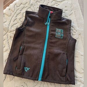 Western Cowgirl Hardware Vest for Girls, size 3T
